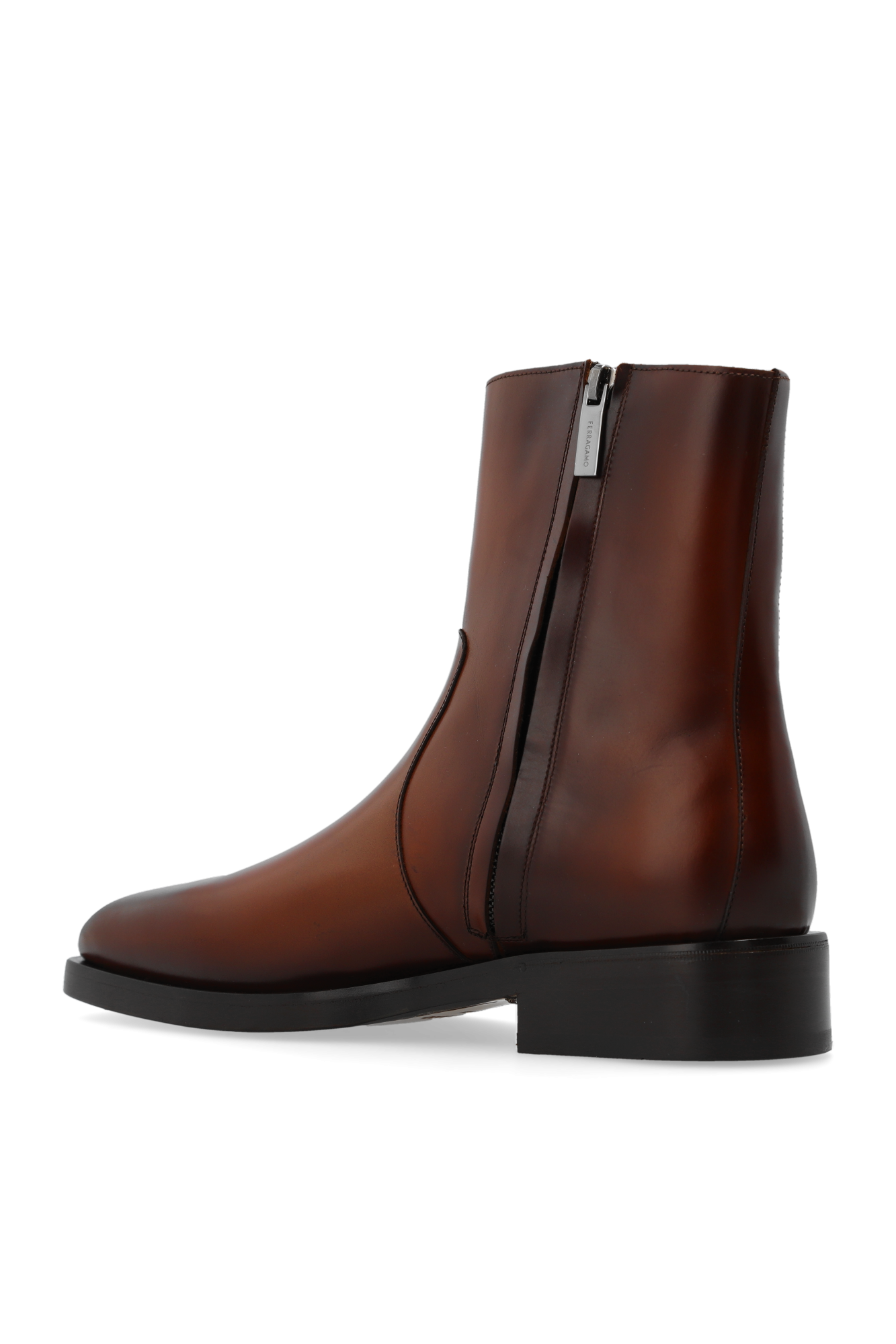 Ferragamo mens outlet chelsea boots